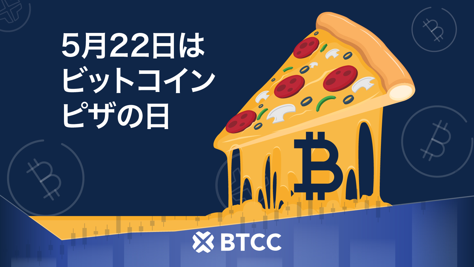 5月22日がピザの日になった理由│2022年のピザの日はBTCCと一緒にお祝いしましょう